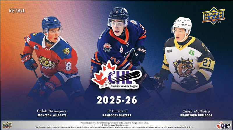Upper Deck - 2025-26 Canadian Hockey League - Blaster Box