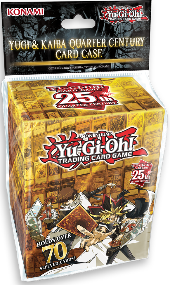 YGO - Quarter Century: Kaiba & Yugi - Deck Case (PREORDER)