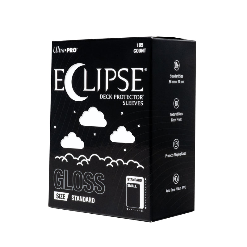 Ultra PRO: Standard 105ct Sleeves - Eclipse Gloss (Modern Logo)