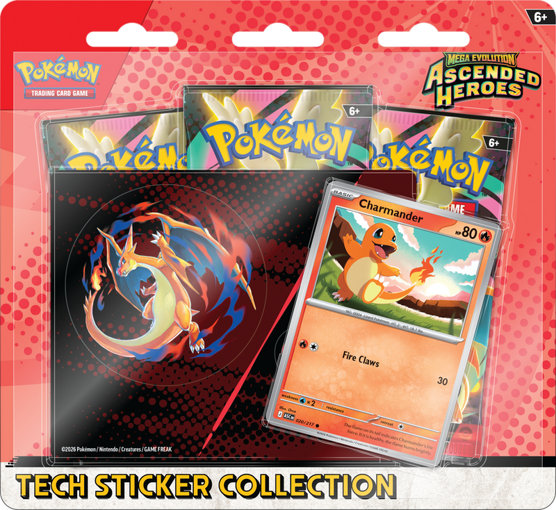 PKMN - Mega Evolution: Ascended Heroes - Tech Sicker Collection