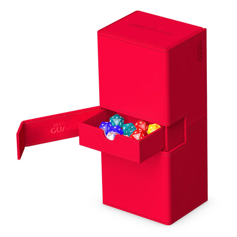UG - Twin Flip n" Tray: Mono Red - 266+ Deck box