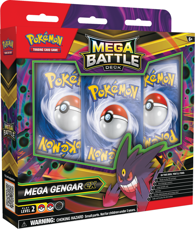 PKMN - Mega Evolution: Mega Battle Deck - Starter Decks .