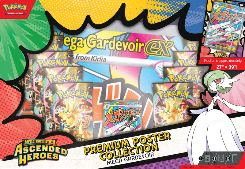 PKMN - Mega Evolution: Ascended Heroes - Poster Collection
