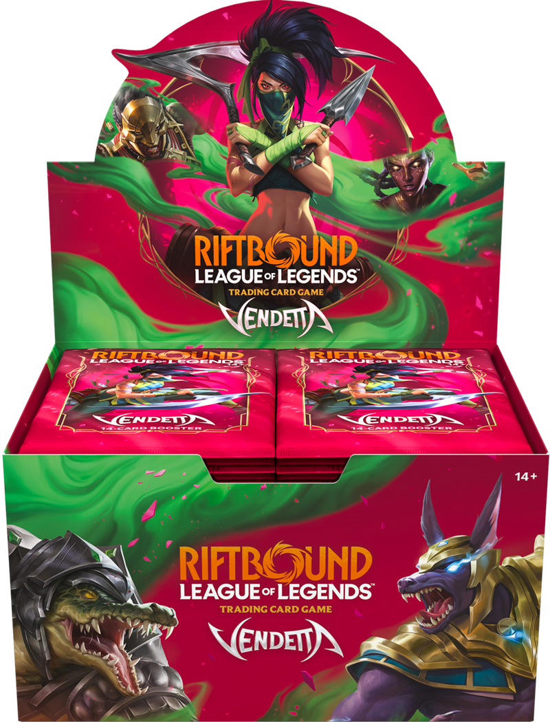 League of Legends Riftbound TCG - Vendetta - Booster Box (PREORDER)
