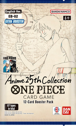 ONE PIECE - EB02: Anime 25th Collection - Booster Pack (PREORDER)