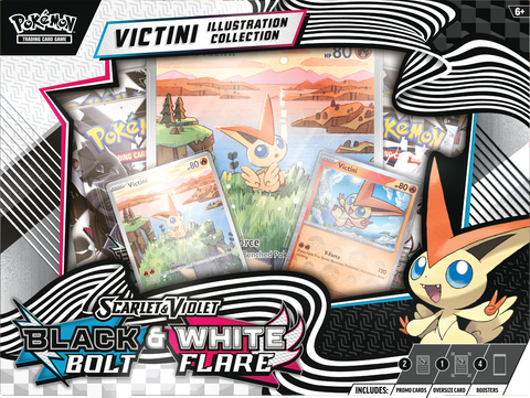 PKMN - Scarlet & Violet: Unova Black Bolt & White Flare - Victini Illustration Collection