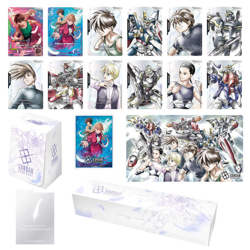 GUNDAM CARD GAME - PB-01: Gundam Wing - Premium Accessory Set (PREORDER)
