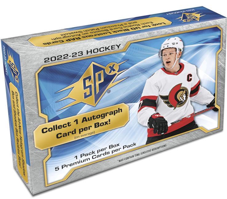 Upper Deck - 2022-23 SPX Hockey - Hobby Box