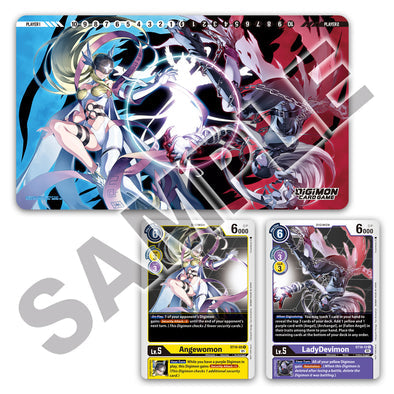 DIGIMON - Angewomon/Ladydevimon - Tamer Goods Set