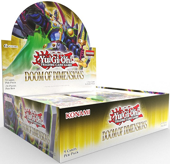 YGO - Doom of Dimensions - Booster Box (PREORDER)
