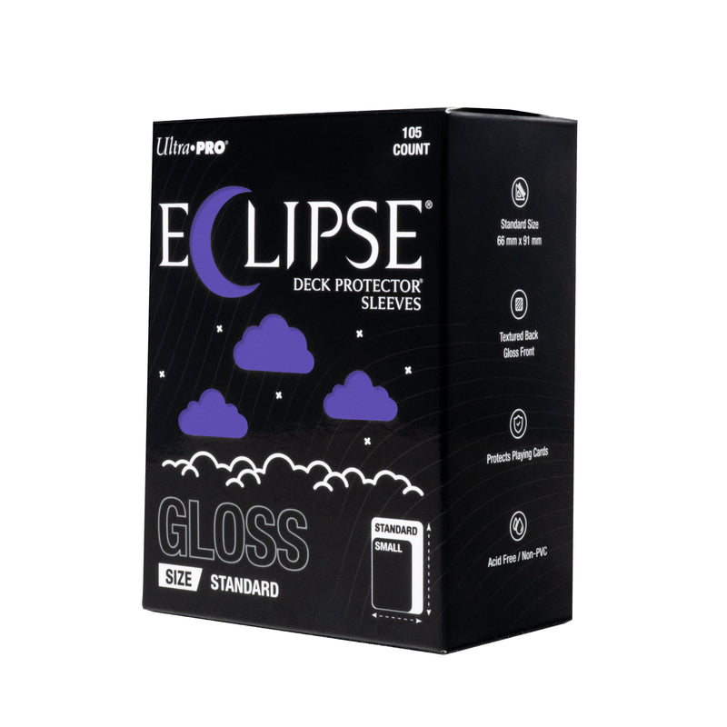 Ultra PRO: Standard 105ct Sleeves - Eclipse Gloss (Modern Logo)