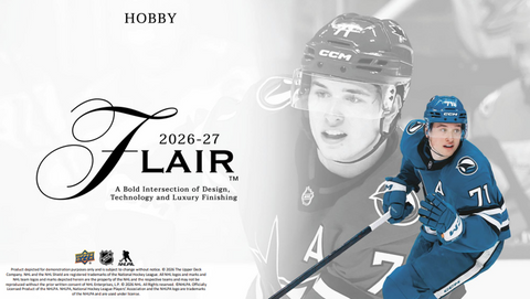 Upper Deck - 2026-27 Flair Hockey - Hobby Box (PREORDER)