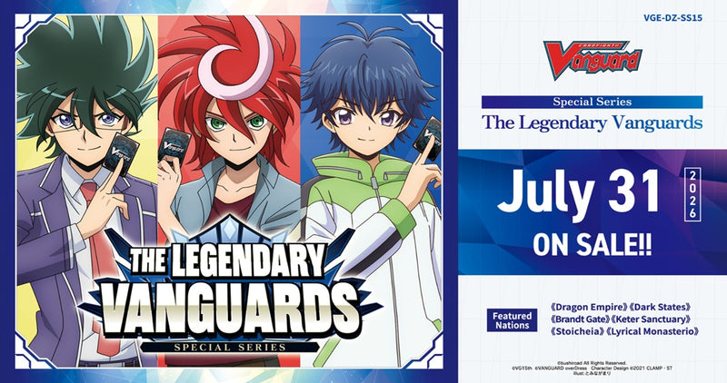 VG - DZ-SS15: Legendary Vanguard - Booster Box (PREORDER)