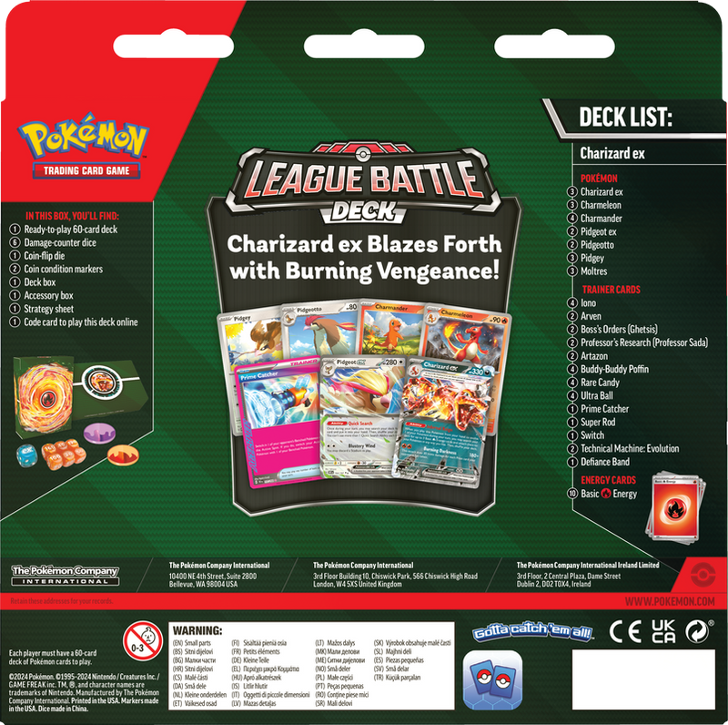 PKMN - League Battle Deck: Charizard ex
