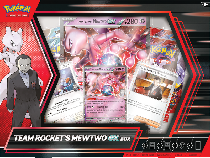 PKMN - Scarlet & Violet: Team Rocket's Mewtwo ex - Box