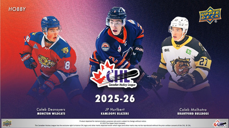 Upper Deck - 2025-26 Canadian Hockey League - Hobby Box (PREORDER)