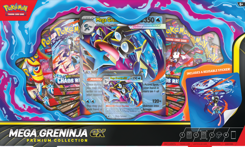 PKMN - Mega Evolution: Mega Greninja ex - Premium Collection (PREORDER)