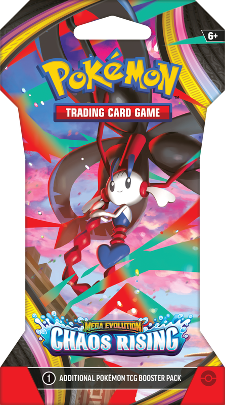 PKMN - Mega Evolution: Chaos Rising - Sleeved Booster Pack