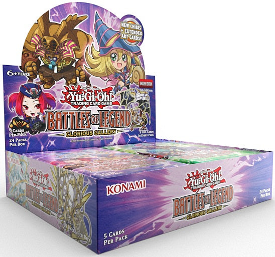 YGO - Battle of Legends: Glorious Gallery - Booster Box