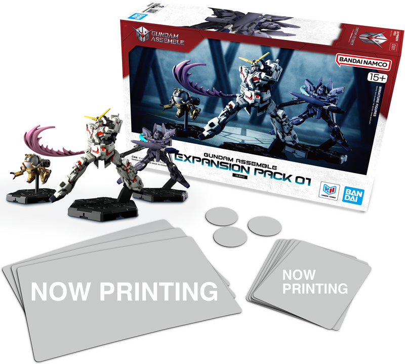 Gundam Assemble - EX01: Expansion Pack 01 - Miniatures (PREORDER)