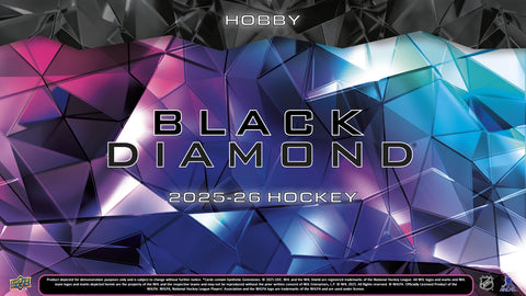 Upper Deck - 2025-26 Black Diamond Hockey - Hobby Box (PREORDER)