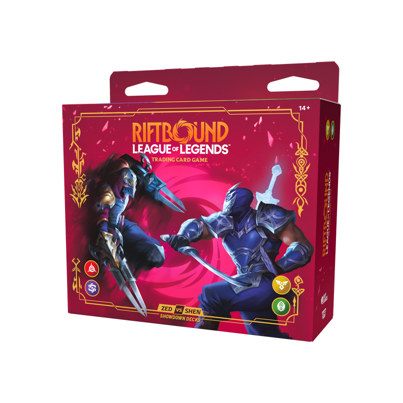 League of Legends Riftbound TCG - Vendetta - Showdown Decks: Zed vs Shen (PREORDER)