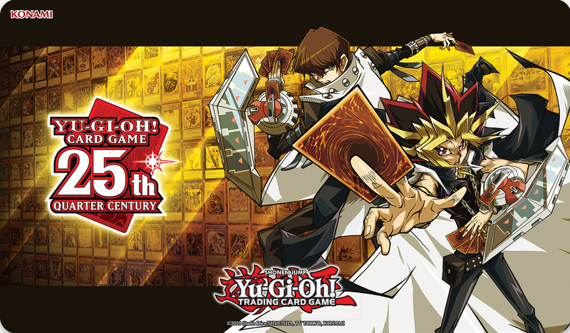 YGO - Quarter Century: Kaiba & Yugi - Playmat (PREORDER)