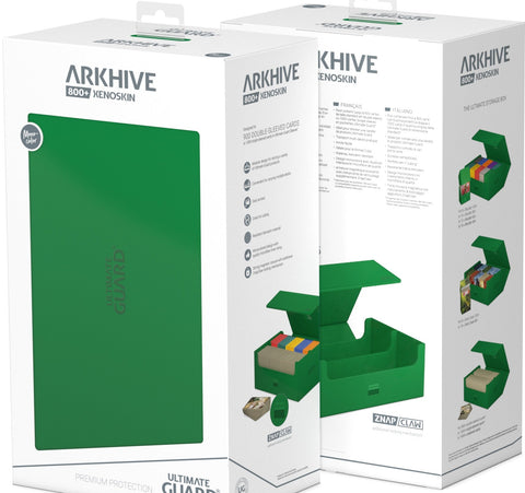 UG Deck Case Arkhive 800+ Monocolour Green