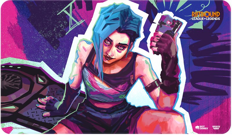 League of Legends Riftbound TCG - Origins Playmat - Jinx