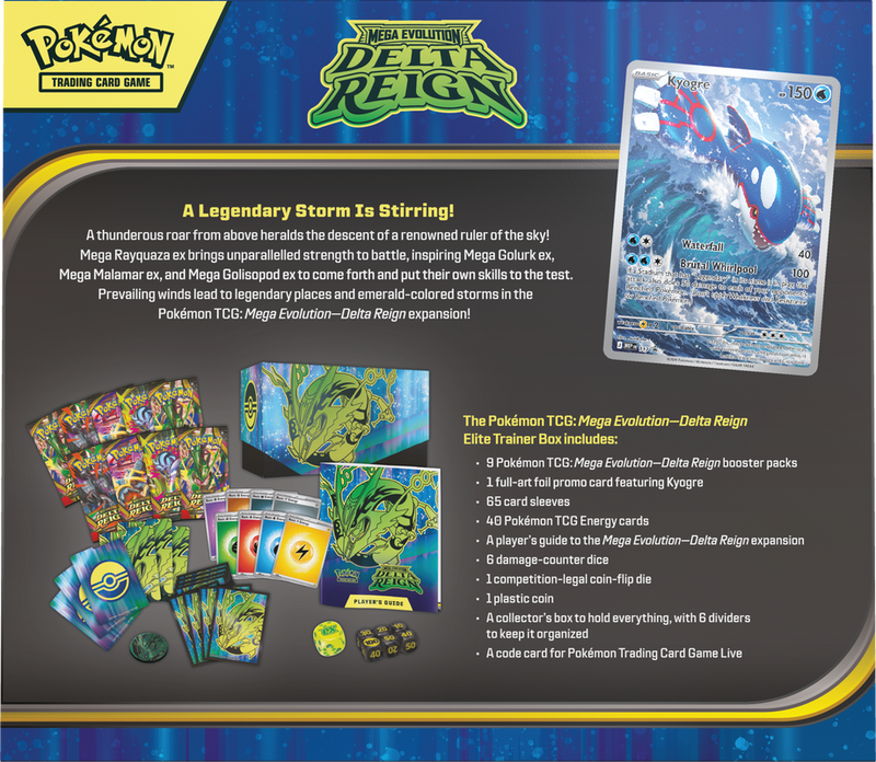 PKMN - Mega Evolution: Delta Reign - Elite Trainer (PREORDER)