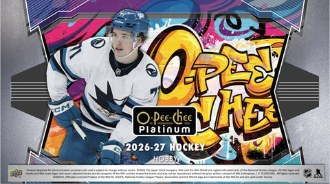 Upper Deck - 2026-27 O-Pee-Chee Platinum Hockey - Hobby Box (PREORDER)