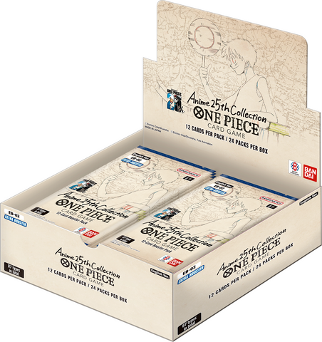 ONE PIECE - EB02: Anime 25th Collection - Booster Box