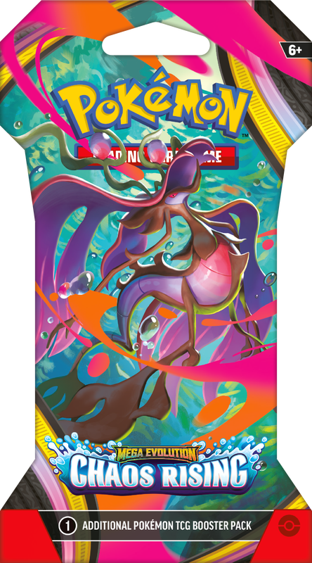 PKMN - Mega Evolution: Chaos Rising - Sleeved Booster Pack