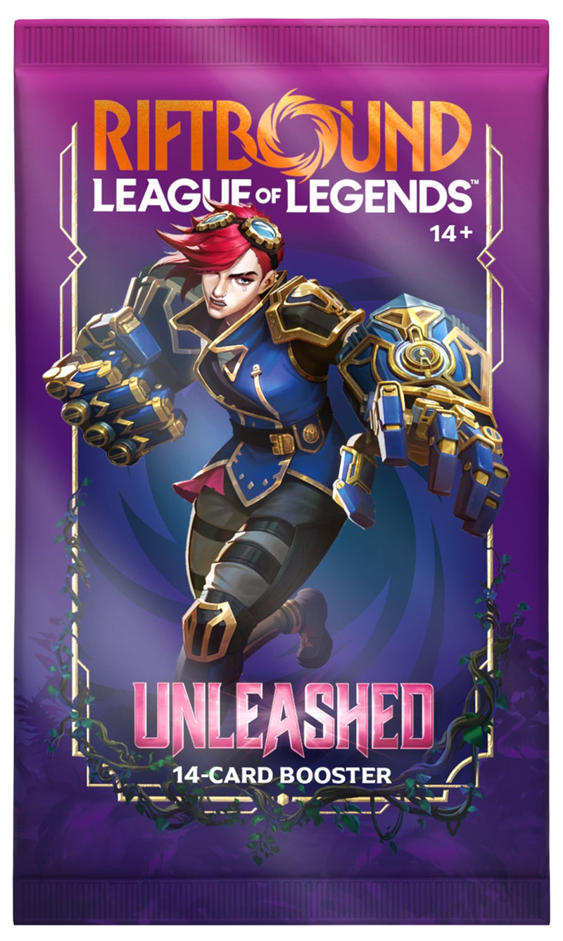 League of Legends Riftbound TCG - Unleashed - Booster Pack (PREORDER)