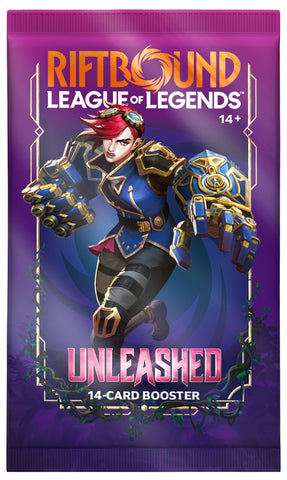 League of Legends Riftbound TCG - Unleashed - Booster Pack (PREORDER)