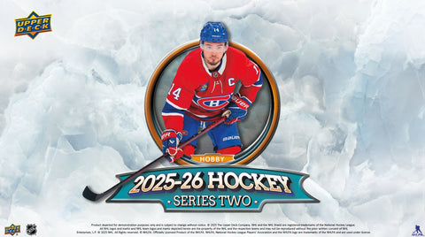 Upper Deck - 2025-26 Series 2 Hockey - Hobby Case (PREORDER)