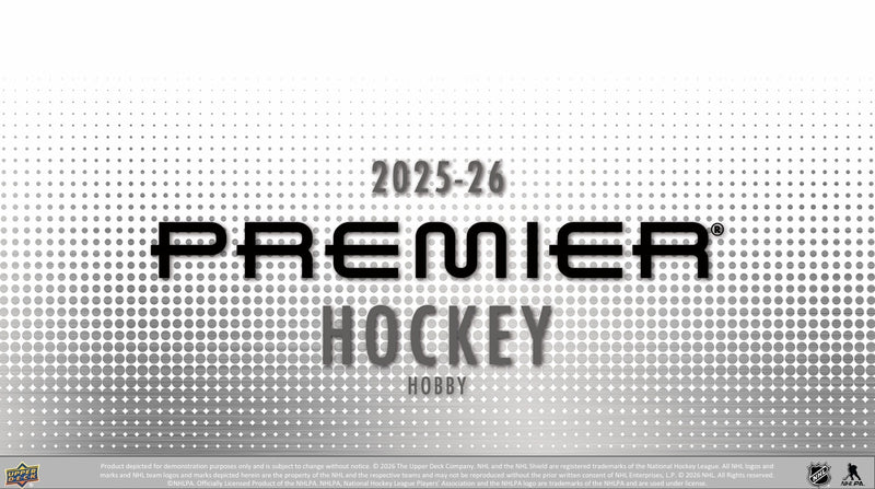 Upper Deck - 2025-26 Premier Hockey - Hobby Box (PREORDER)