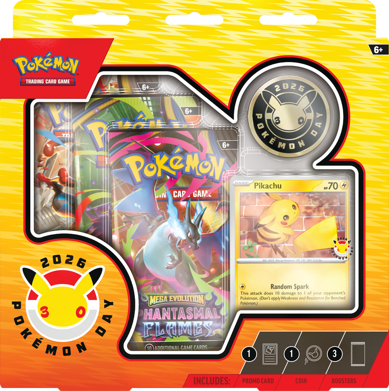 PKMN - Pokemon Day 2026 Collection - 3-Pack Blister (PREORDER)