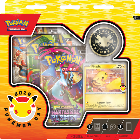 PKMN - Pokemon Day 2026 Collection - 3-Pack Blister (PREORDER)