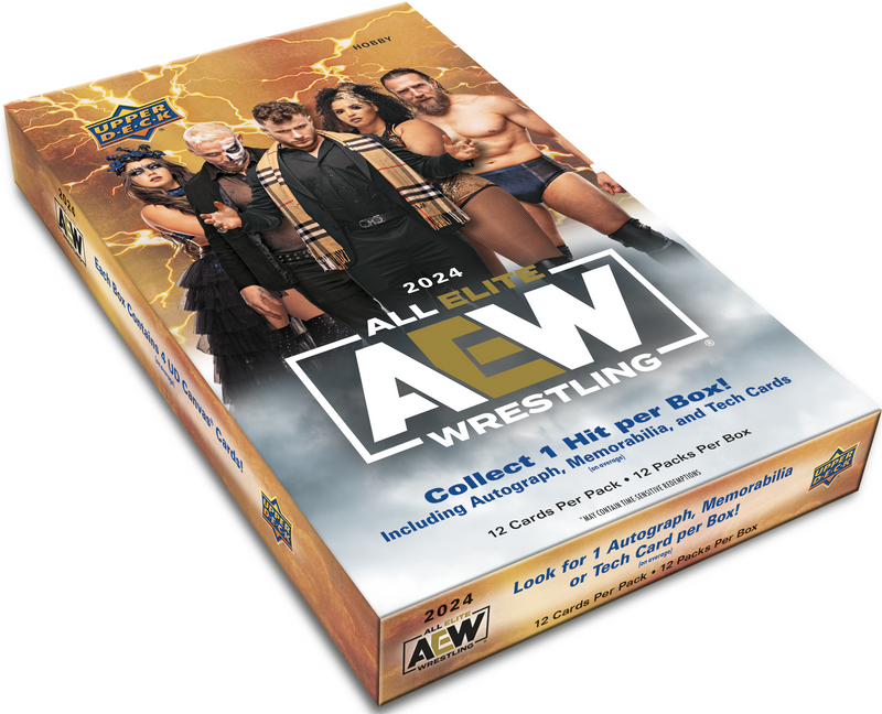 Upper Deck - 2024 AEW Wrestling - Hobby Box