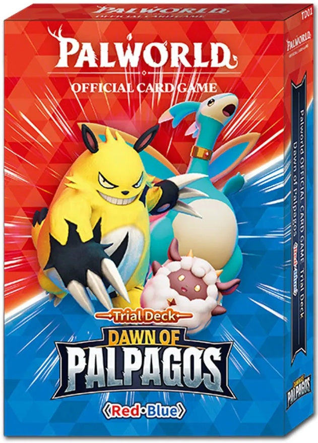 Palworld - TD01: Dawn of Palpagos - Red/Blue Trial Deck