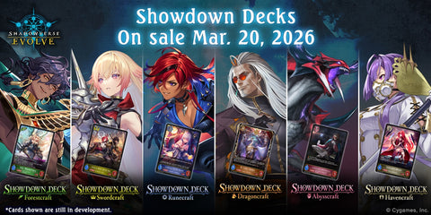 Shadowverse Evolve - Showdown - Starter Decks (PREORDER)