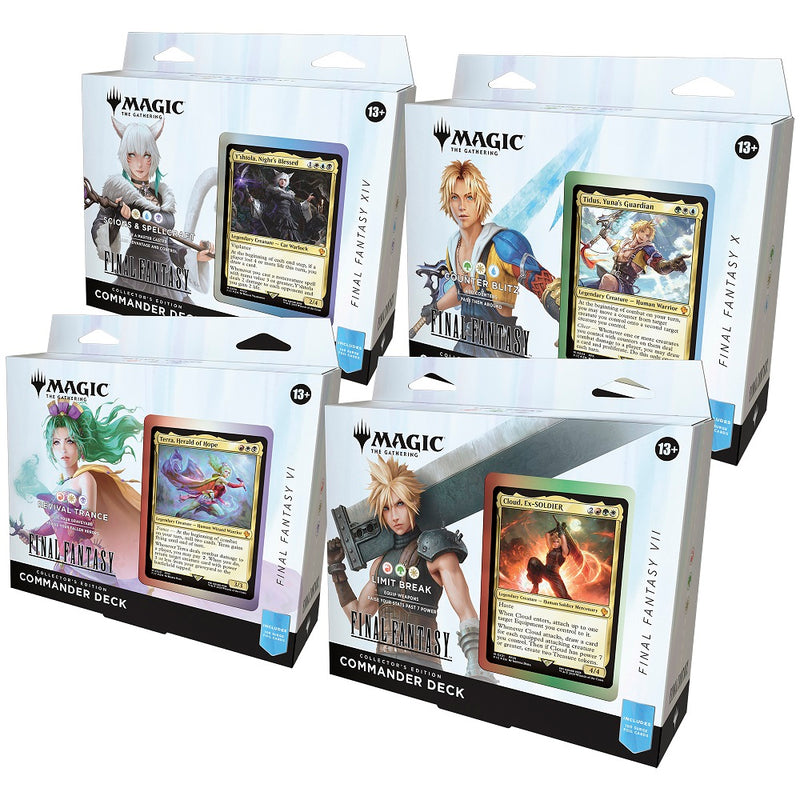 MTG - Universes Beyond: Final Fantasy - Collector Commander Decks