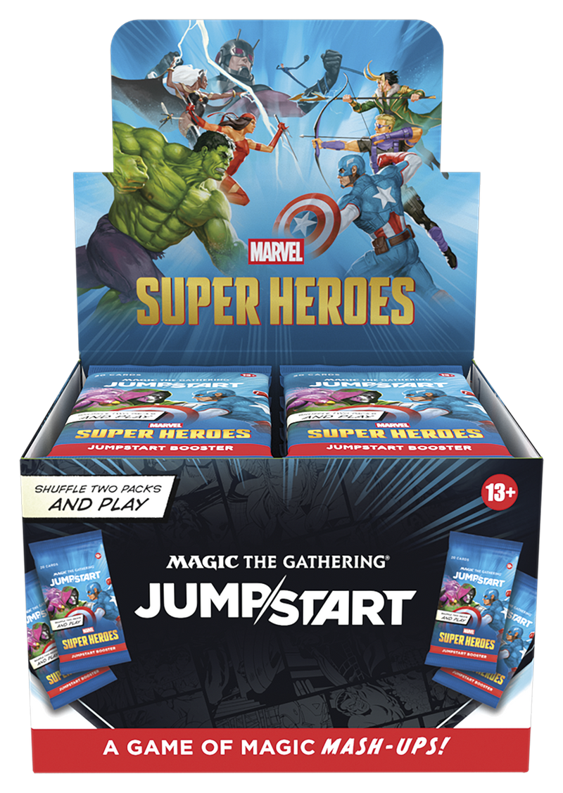 MTG - Marvel Super Heroes - Jumpstart Booster Box (PREORDER)