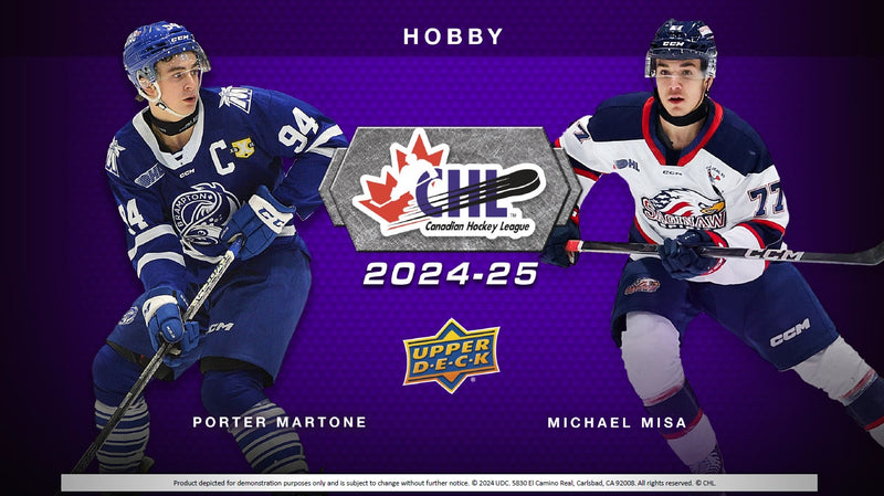 Upper Deck - 2024-25 Canadian Hockey League - Hobby Box (PREORDER)