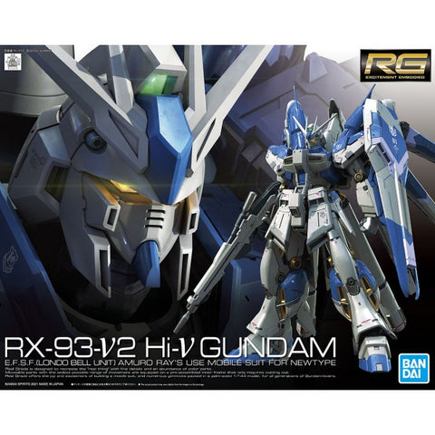 Bandai - Mobile Suit Gundam: Hi-V Gundam. - 1/144 Real Grade Model Kit