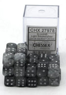 Chessex - CHX27978 - Light Smoke/Silver 36D6