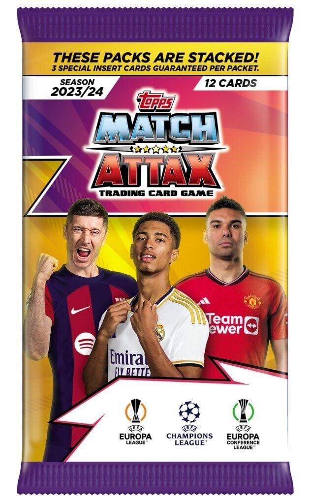 Topps - 2023-24 Match Attax Extra UEFA Champion's League Soccer - Pack