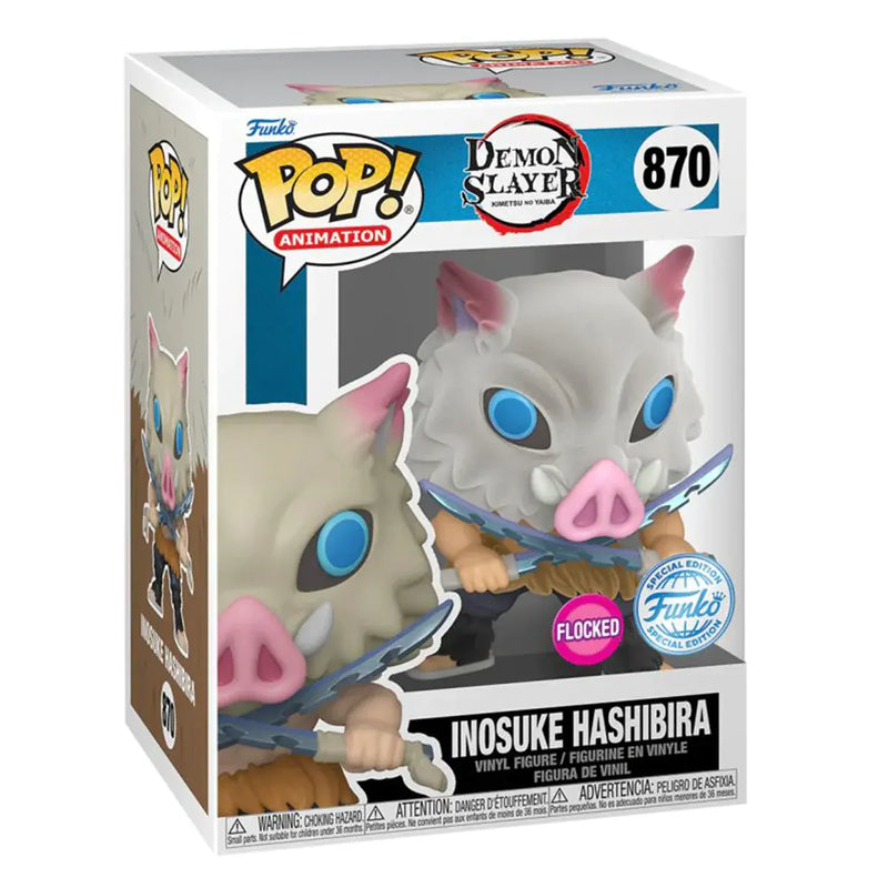 Funko Pop 870 Inosuke Hashibara Flocked