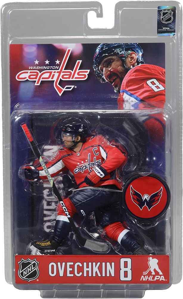 McFarlane Toys - 7" Posed Figure - Alex Ovechkin - Washington Capitals